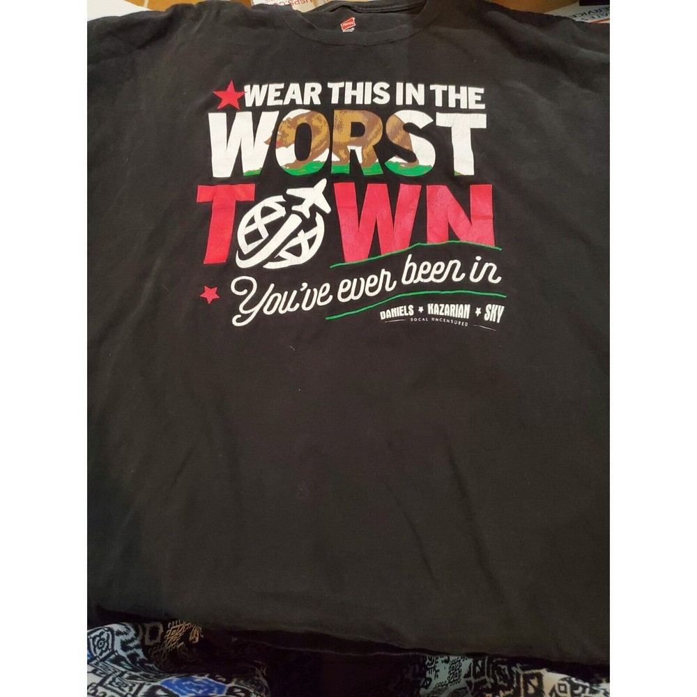So Cal Uncensored 5XL Wrestling T-shirt  (Black)  AEW  All Elite Wrestlng
